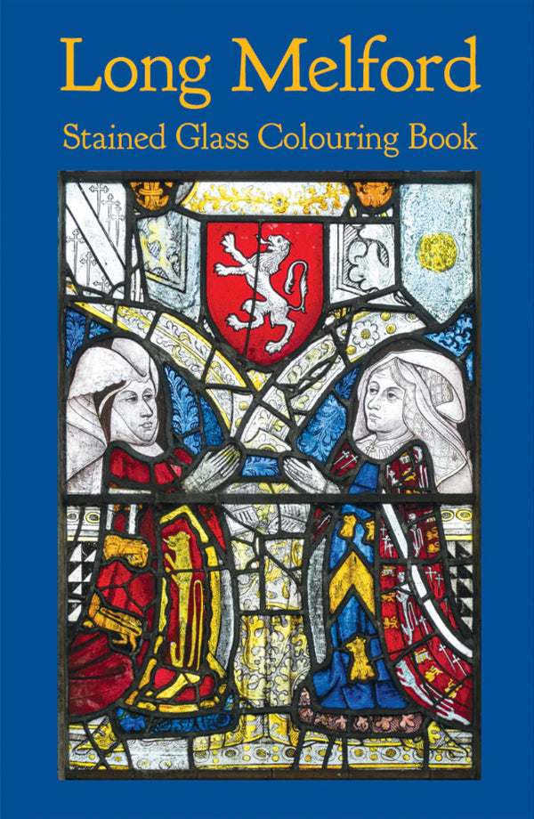 Long Melford Stained Glass Colouring Book cover
