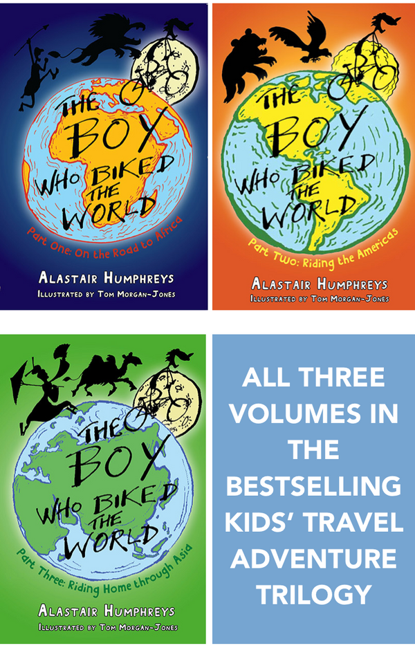 The Boy Who Biked the World Trilogy cover